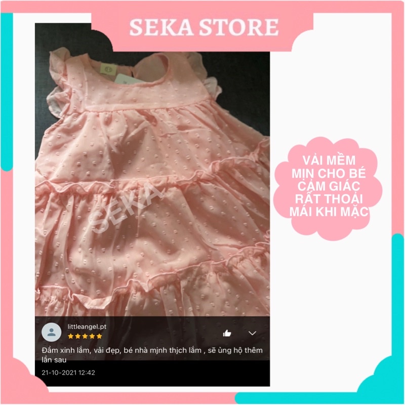 Váy cho bé gái, đầm BaBy Doll công chúa Quảng Châu SEKA STORE -2102.22