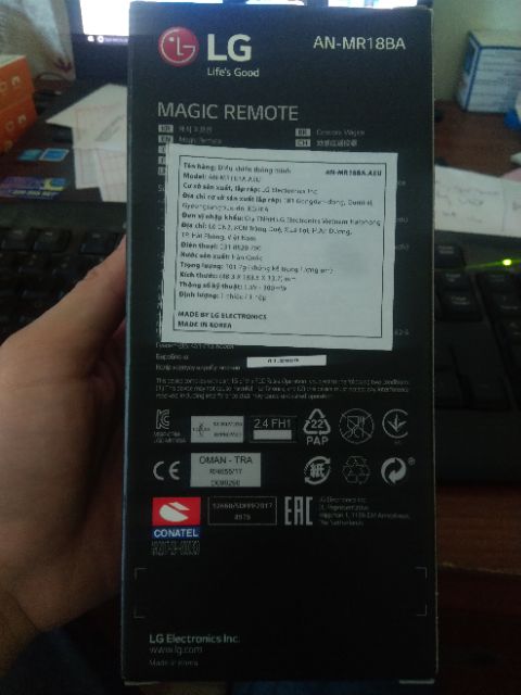 Magic Remote, Điều Khiển LG Smart Thông Minh Có Con Lăn Chuột đời 2018