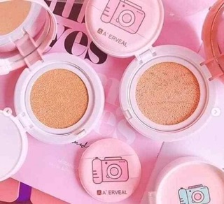 [Mua 1 tặng kèm 1 lõi] 1+1) Phấn Nước A erveal siêu mịn