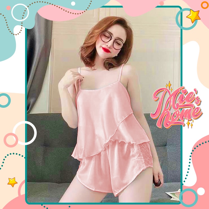 Đồ bộ mặc nhà nữ,lụa dây | BigBuy360 - bigbuy360.vn