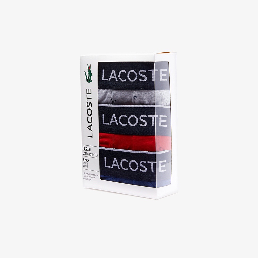 Quần lót boxer nam Lacoste – 5H3411-51-W3T