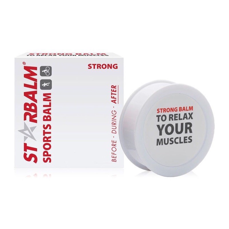 Cao xoa bóp Starbalm giúp làm ấm, tăng tuần hoàn giảm đau cơ 10g / 25g