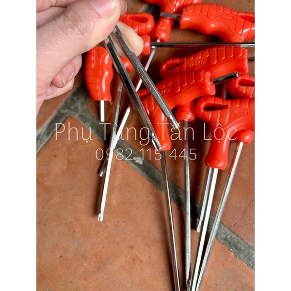 Lục Giác Bông, Lục Giác Thường Có Tay Cầm 3li- 4li- 5li dùng cho thợ sửa máy