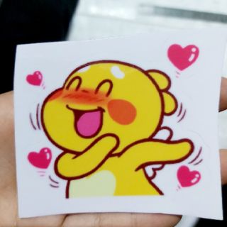 Combo 2 Tem Sticker Khủng Long 2 Cute Giá Rẻ