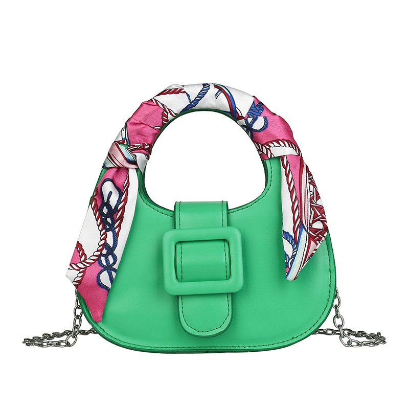 Túi Đeo Vai Màu Trơn Phong Cách Vintage Thời Trang Mùa Hè 2022 Cho Nữ