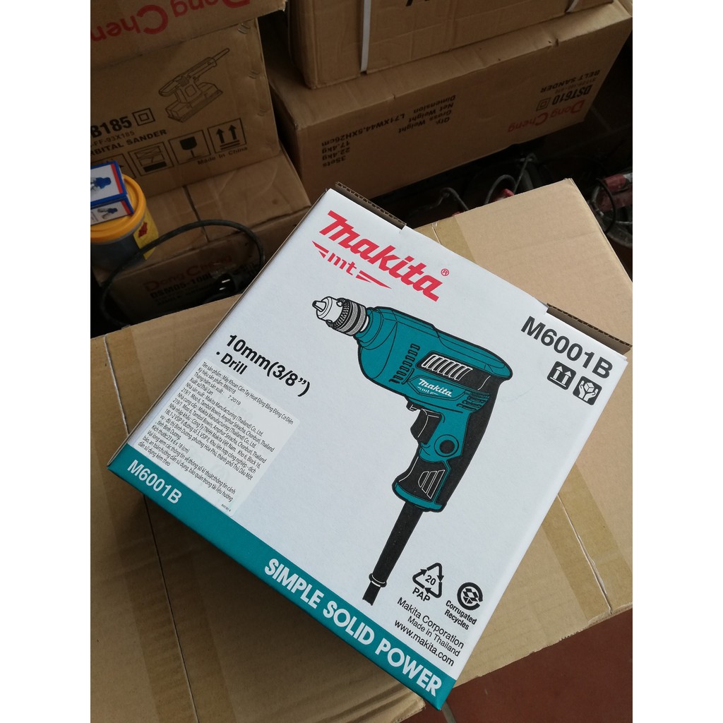 Máy Khoan Cầm Tay Makita Chính Hãng M6001B 450W