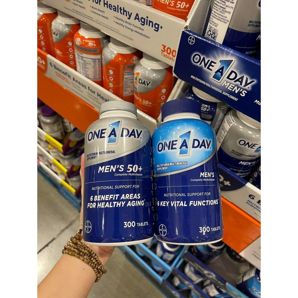 Viên uống One A Day Multivitamin - Nam & Nữ trên 50 tuổi - 300 viên