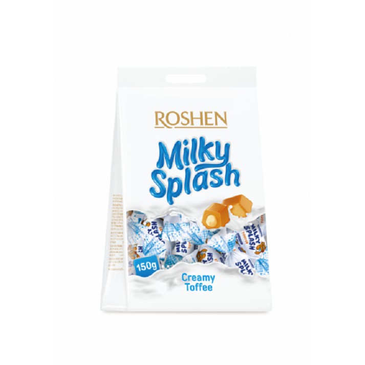 Kẹo Nga Roshen sữa Splash túi 150g