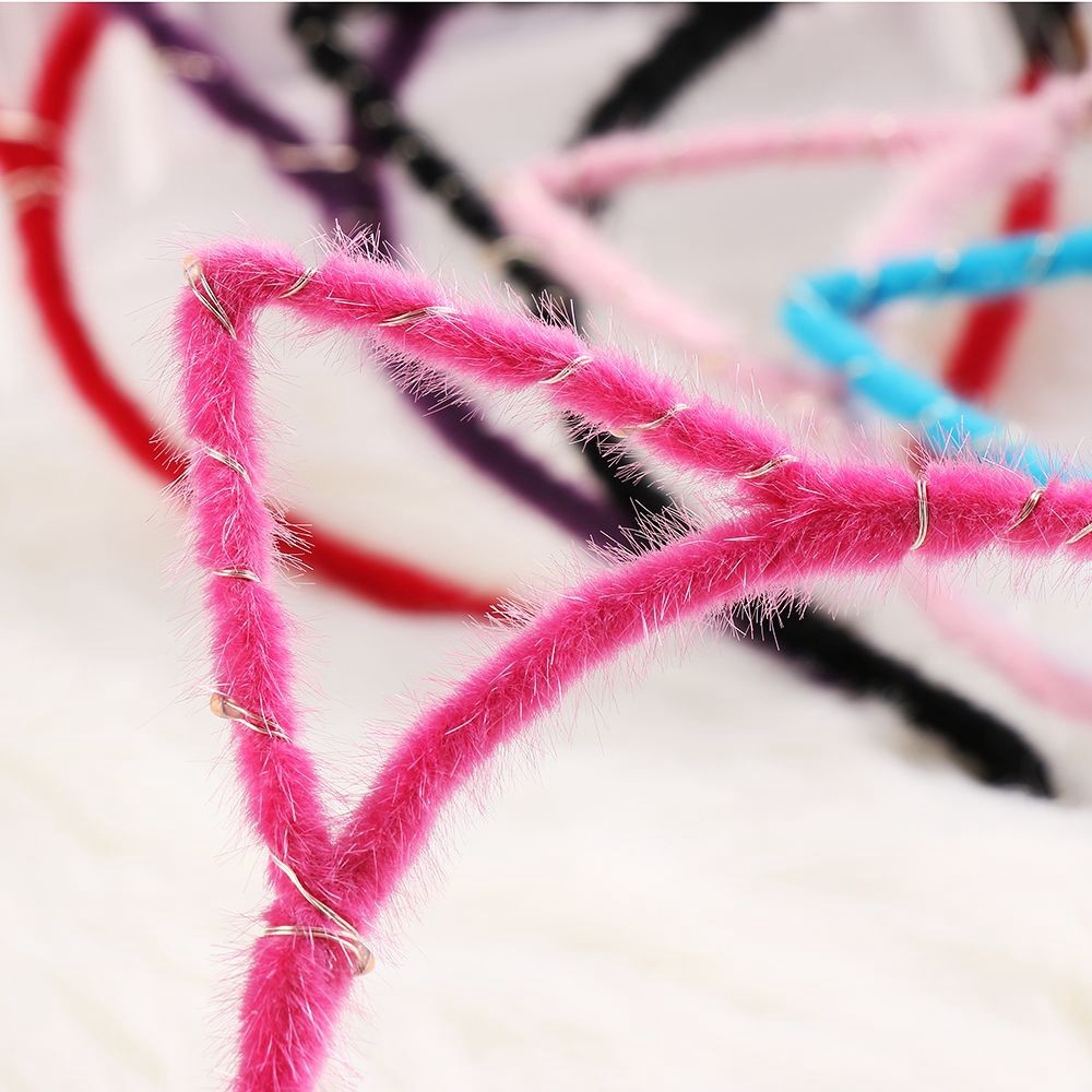 Cài tóc có tai mèo và đèn led thời trang cho nữ