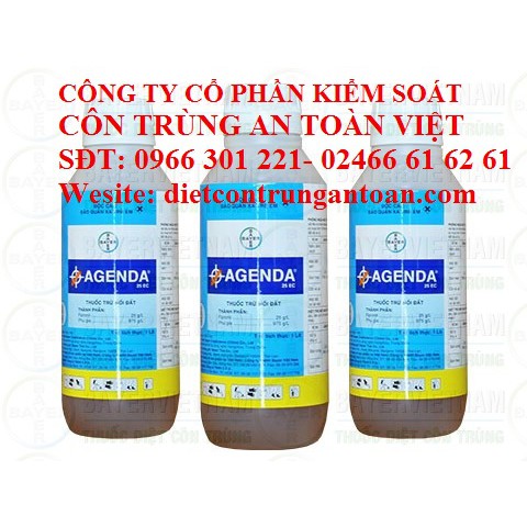 Thuốc diệt và phòng chống mối Agenda 25EC 1 lít Bayer Đức