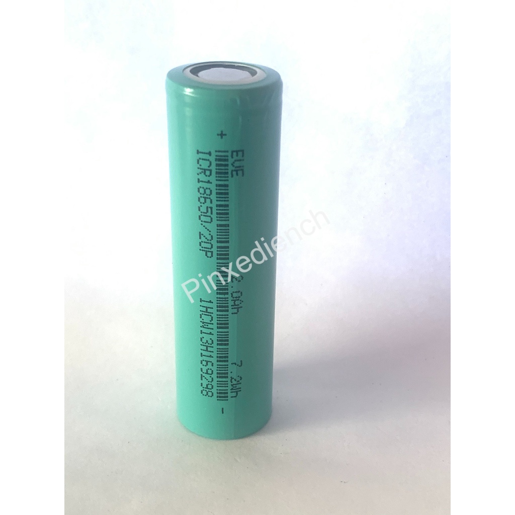 Cell Pin 18650 EVE  2000mah - Xả 20A, chuyên dành cho máy công cụ, máy khoan, xe điện, sạc dự phòng, xe cân bằng