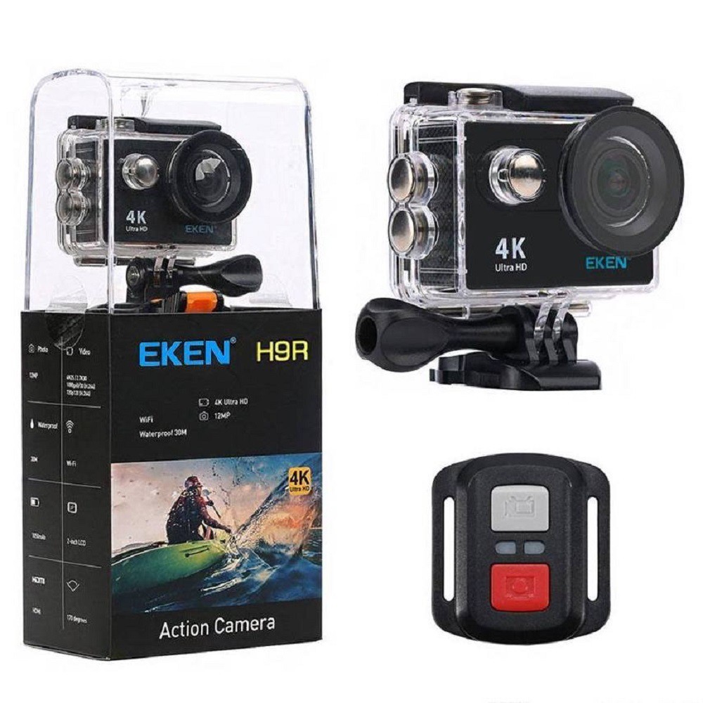 [CHÍNH HÃNG] Eken H9R - Camera thể thao Ultra HD 4K bản 4.0 mới nhất - Tặng Kèm Pin 900 mAh