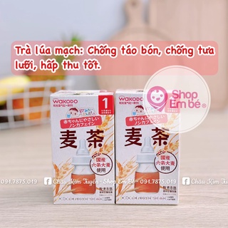 Trà lúa mạch wakodo 1m+ cho bé
