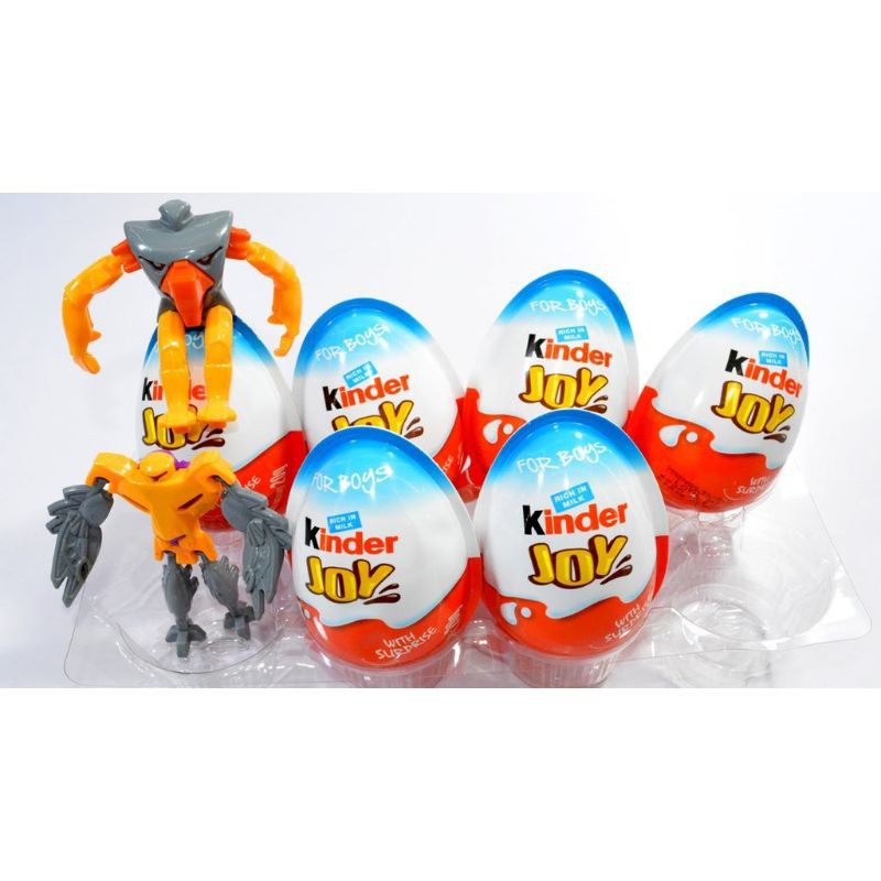 Sôcôla hình quả trứng Kinder Joy cho bé trai, bé gái