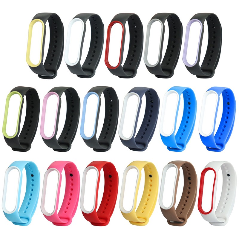 Dây Đeo Tpu Thay Thế Cho Đồng Hồ Thông Minh Xiaomi Mi Band 5