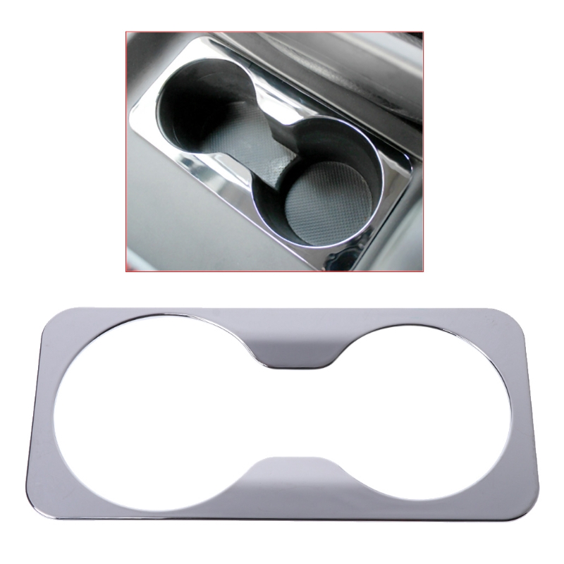 neva* Front Back Water Cup Decorative Chrome Cover Sticker For Kia Sportage R