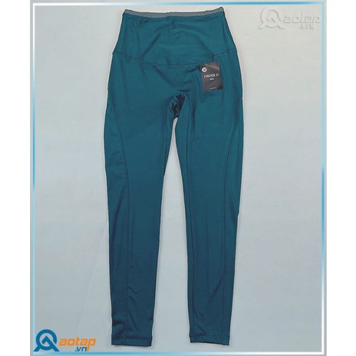 Quần Legging Dài Cạp Cao Lưng Viền Tôn Dáng – Quần xanh Két- Quần Thể Thao Nữ Mẫu Mới