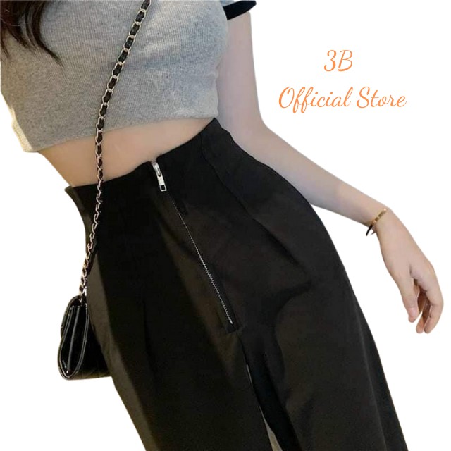 [XẢ HÀNG] Quần ống Rộng Nữ Vải Tuyết Mưa Không Nhăn Không Bám Bụi Cạp Cao Gen Bụng Siêu Tôn Dáng | BigBuy360 - bigbuy360.vn