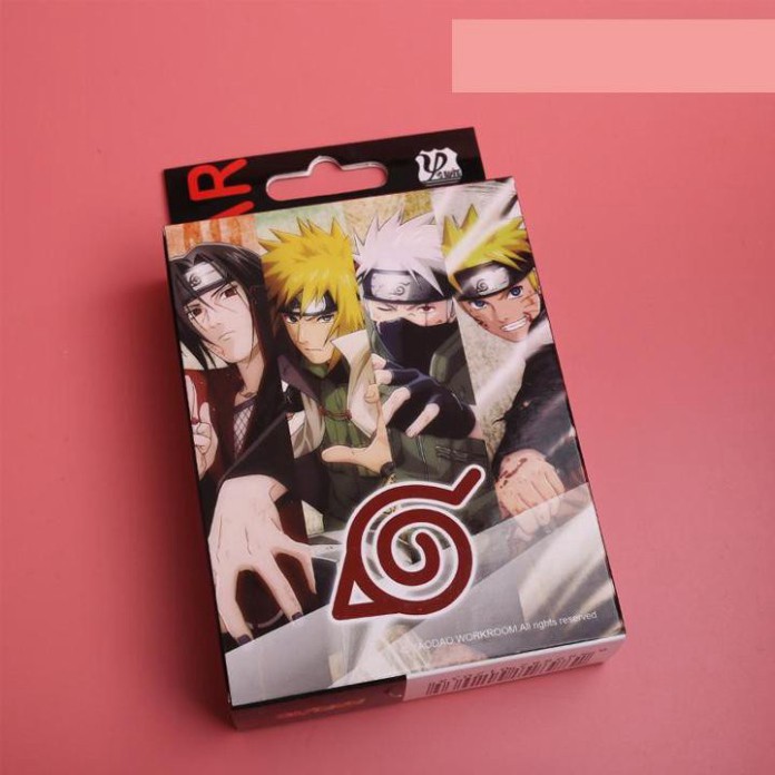 Bộ bài tây, tú lơ khơ tổng hợp nhiều mẫu One Piece, Naruto, Dragon Ball, Kimetsu no Yaiba, Conan, Doraemon, anime, manga