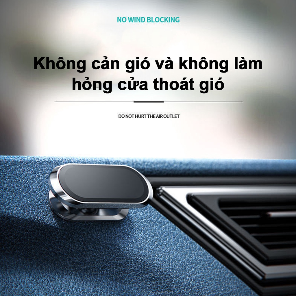 giá đỡ điện thoại oto nam châm kệ đỡ điện thoại từ tính chắc chắn cho xe hơ R16