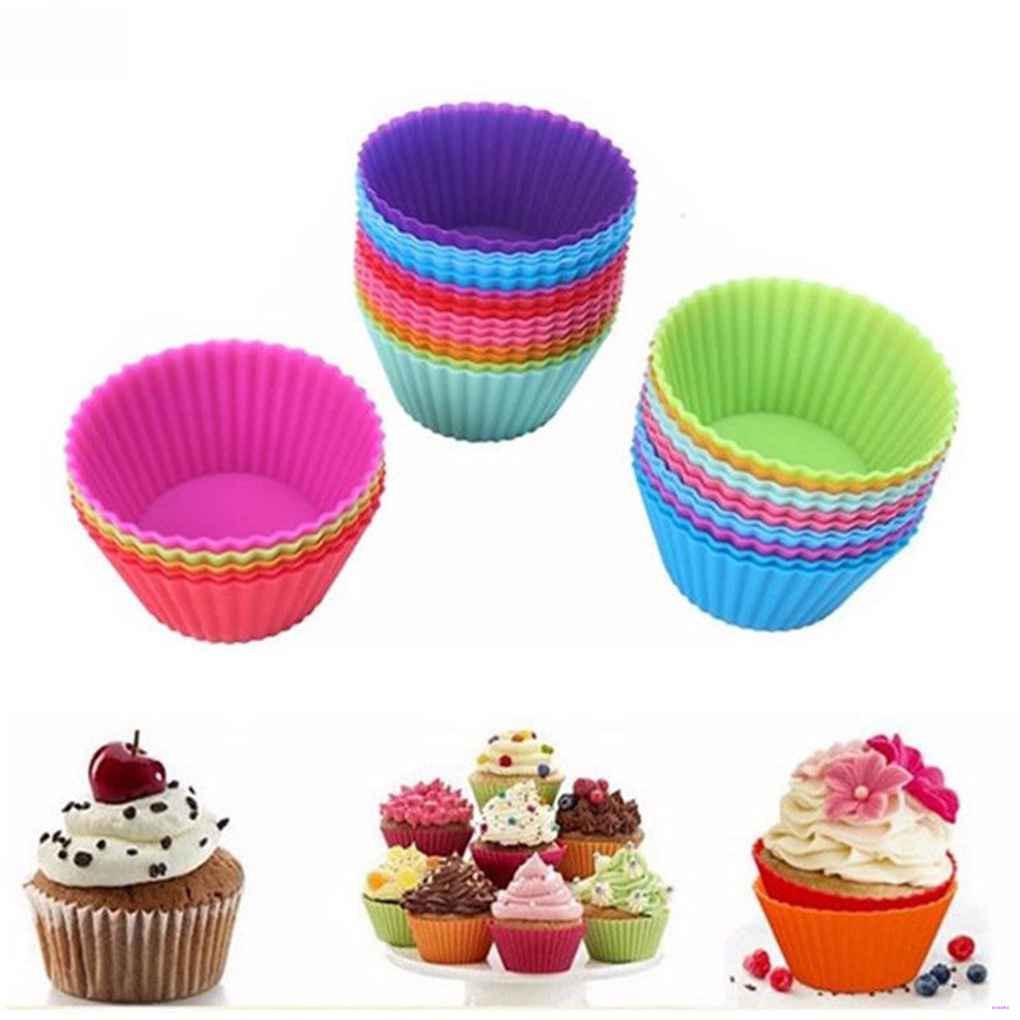 1 Khuôn Silicon Làm Bánh Cupcake