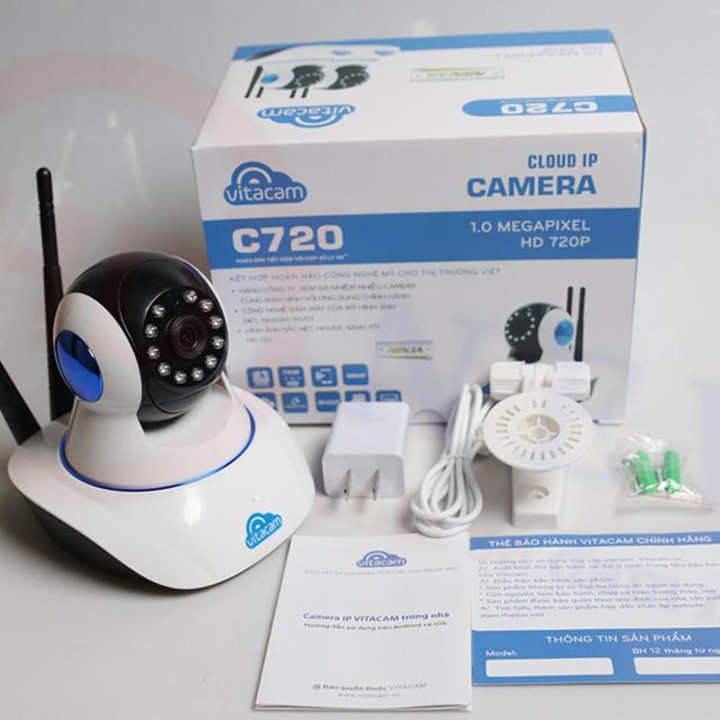 Camera IP Wifi Vitacam C720 Pro