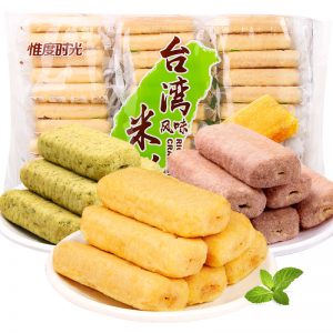 Bánh Gạo Vetrue. Bánh Gạo Đài Loan cao cấp. 3 vị Phô mai 320gr/gói