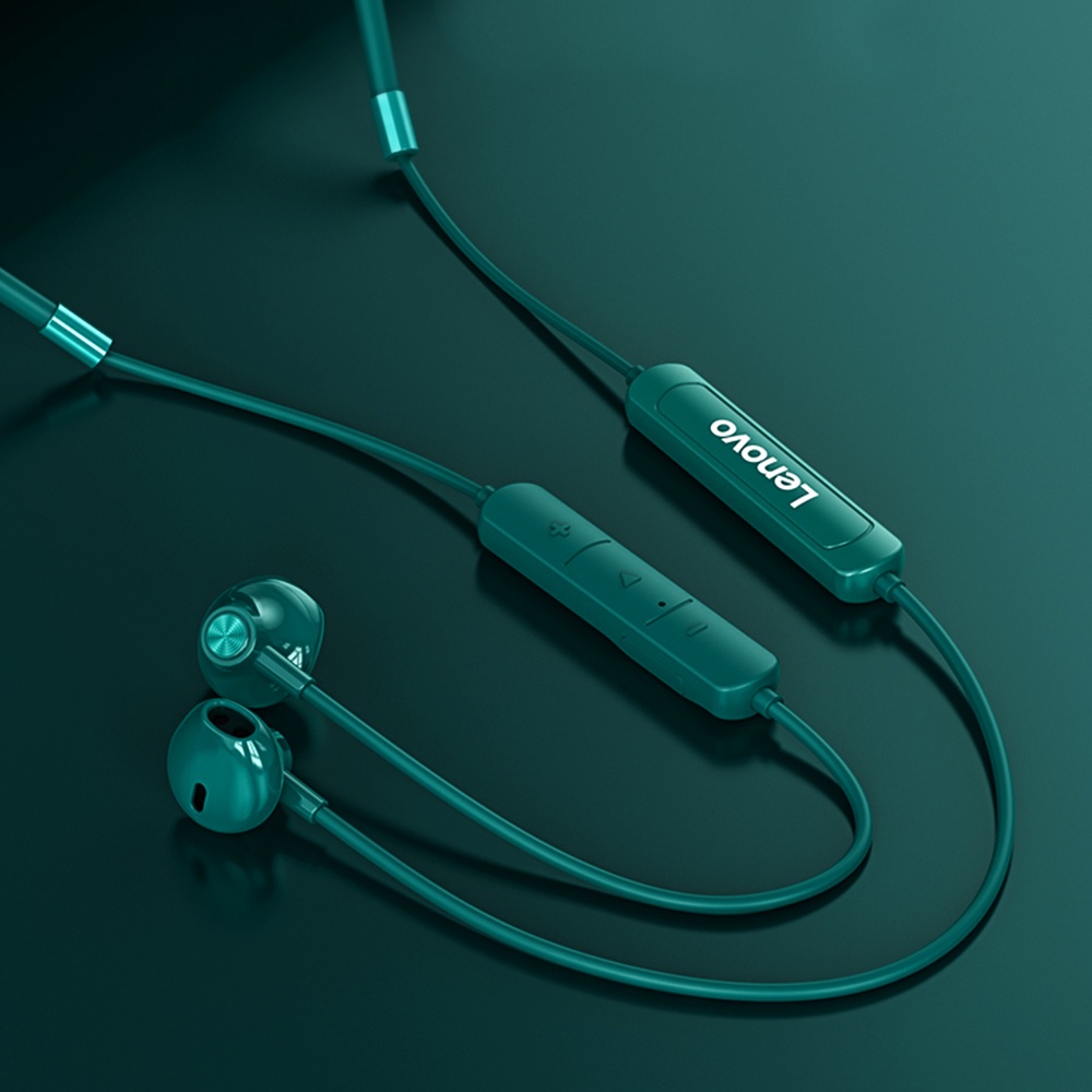 Tai Nghe Bluetooth 5.0 Không Dây Đeo Cổ Lenovo SH1 IPX5 Tích Hợp Mic Phong Cách Thể Thao