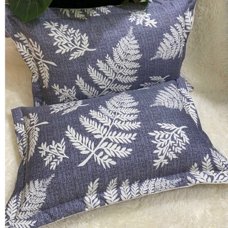 Đôi vỏ gối, áo gối Cotton 100% , có lót bông, size 50x70cm vừa ruôt cỡ 45x65cm