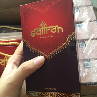 Hộp 1gram saffron salam thượng hạng super negin, organic 100%