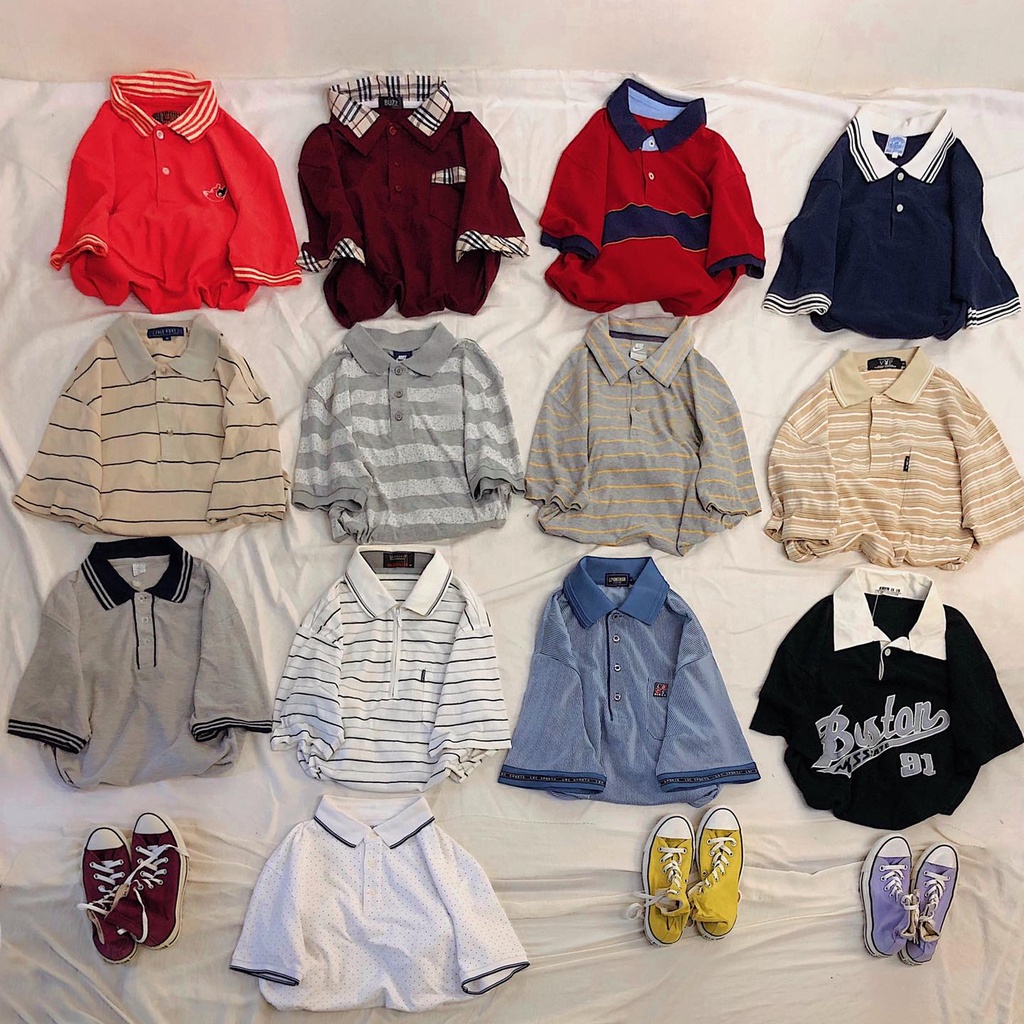 Áo Polo Nam, Áo Thun Polo Cổ Bẻ, Áo Thun Polo Nam 2Hand Chất Vải Cotton Cao Cấp Secondhand - Mẫu 2