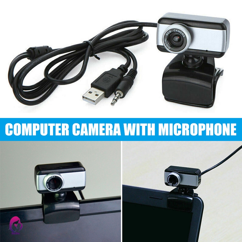 【Hàng mới về】 Webcam HD 12M kèm mic có thể xoay cho máy tính cho Skype/MSN/Yahoo Messenger/Window7/ Win8 /Window10 | BigBuy360 - bigbuy360.vn