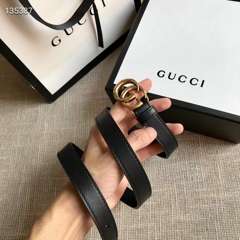 Nịt (thắt lưng da) nữ Gucci da thật xịn xò