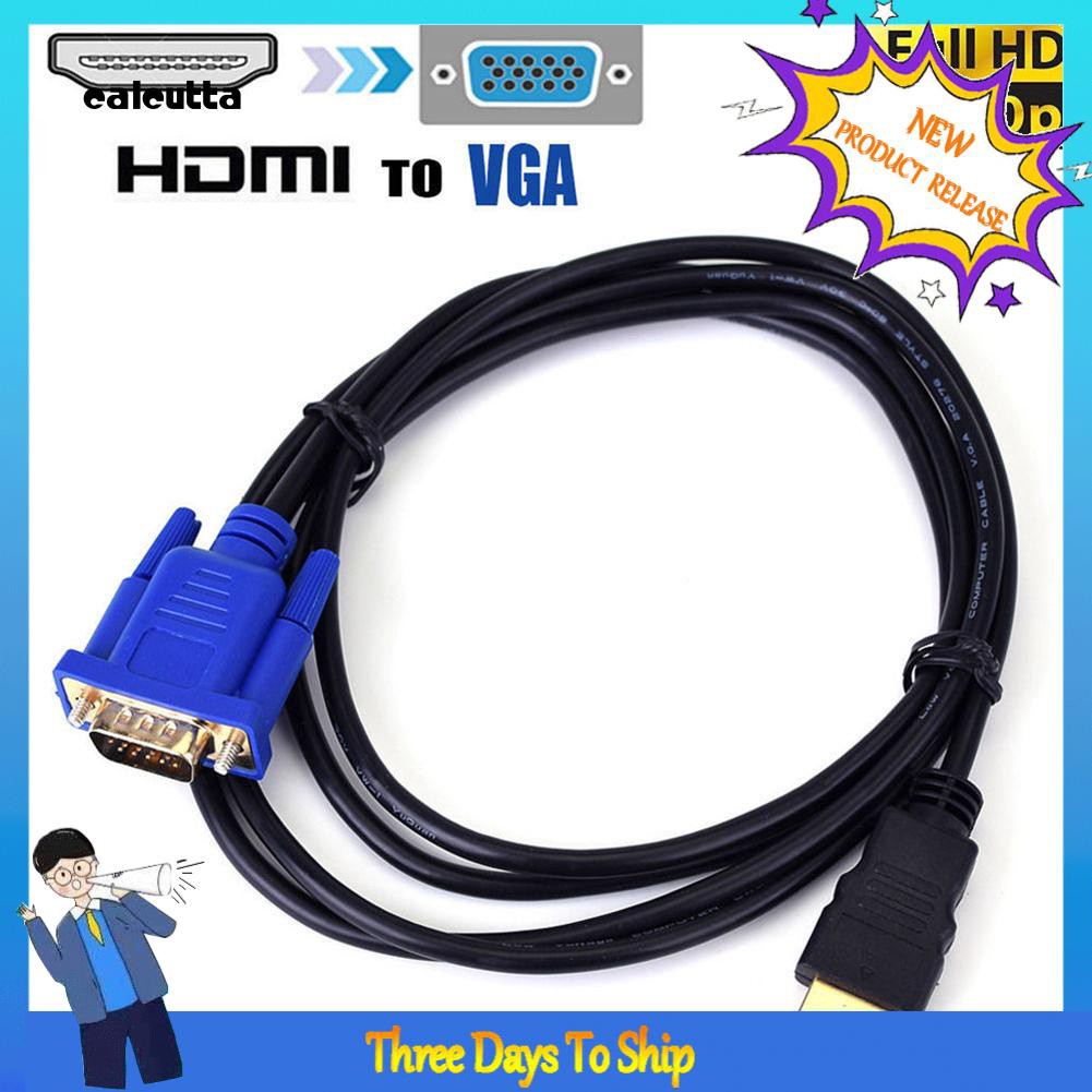 Cáp kết nối chuyển đổi DOONJIEY 1080P HDTV HDMI thành VGA đực 15Pin
