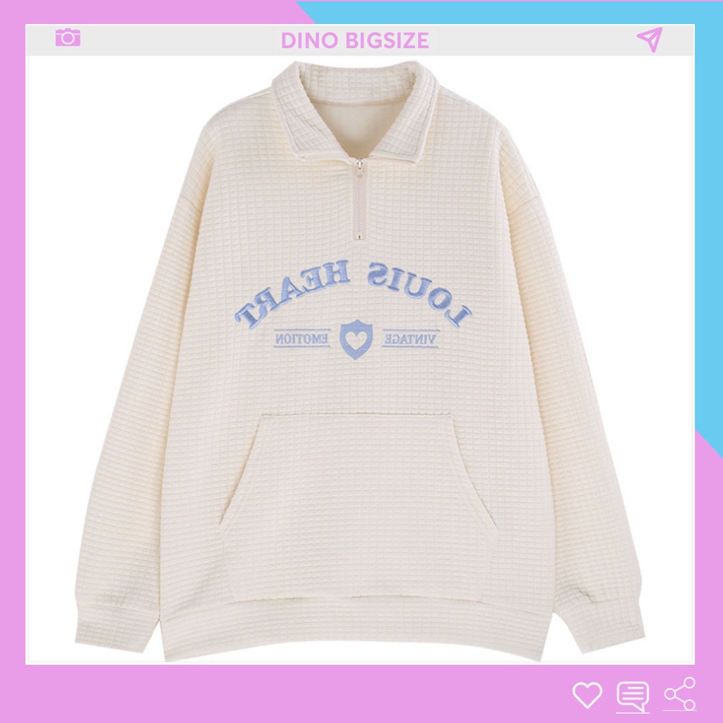 Áo polo nữ bigsize, Áo polo nữ dài tay form rộng M-4XL - DINO | BigBuy360 - bigbuy360.vn