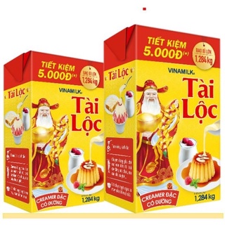Combo 2 hộp Sữa Đặc Có Đường Tài Lộc Vinamilk 1,284kg