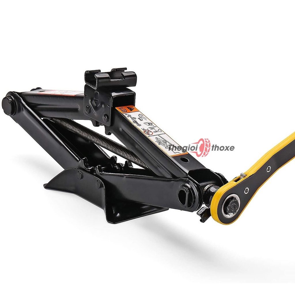 Kích chữ A ô tô 3 tấn - kèm tay quay tự động (4-5-7 chỗ, SUV, Bán Tải, 16 chỗ) - Thế Giới Thợ Xe