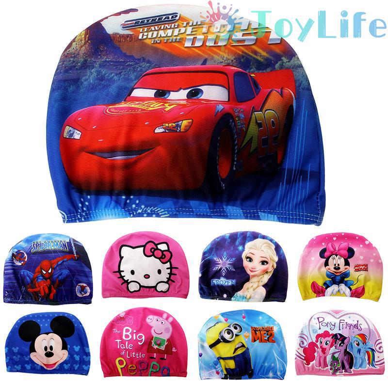 Nón bơi in hình chuột Mickey cho bé trai và bé gái