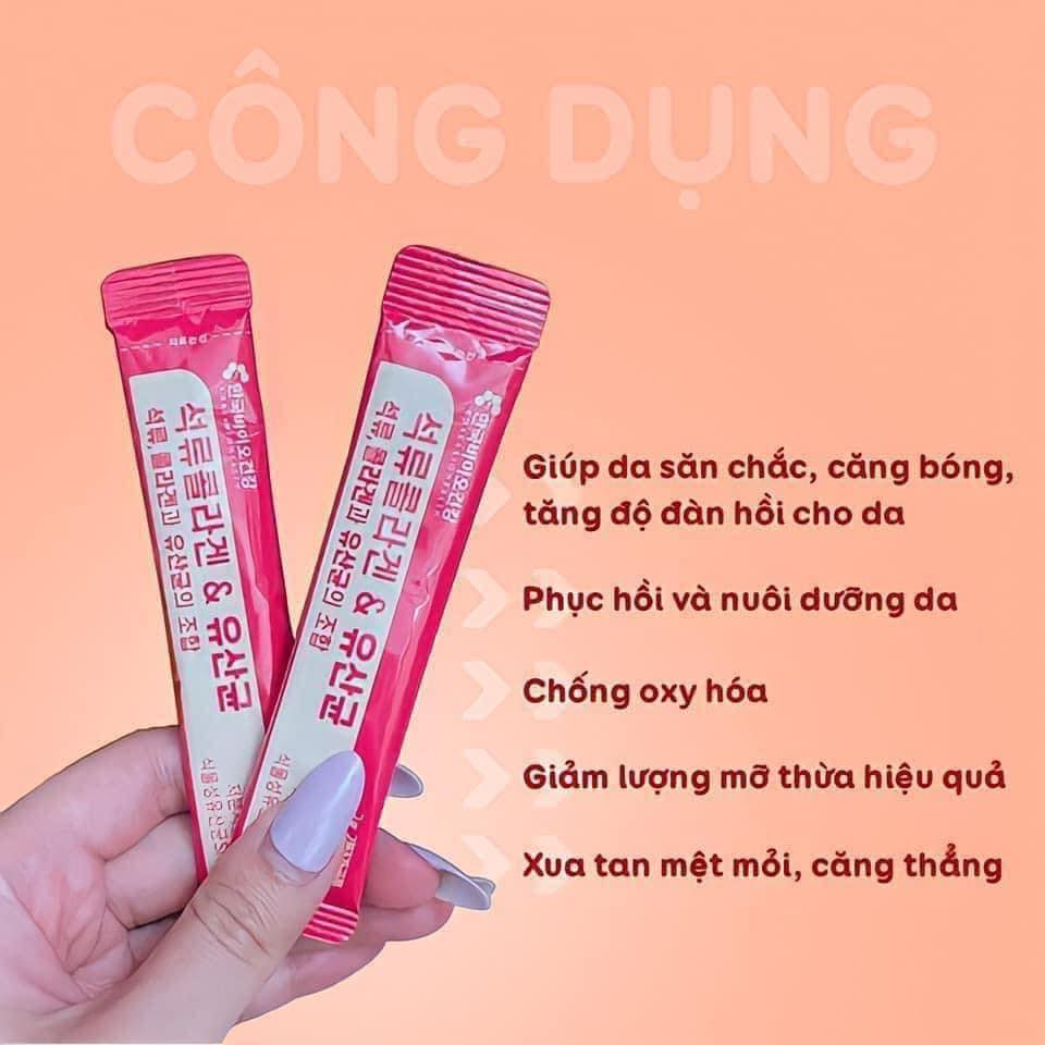 Bột Collagen Lựu Hàn Quốc