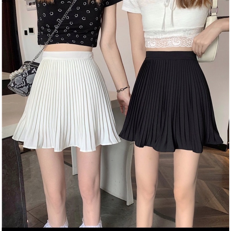 CHÂN VÁY DẬP LY MỘT TẦNG XOÈ XINH ĐẸP UK ALOHASHOP91