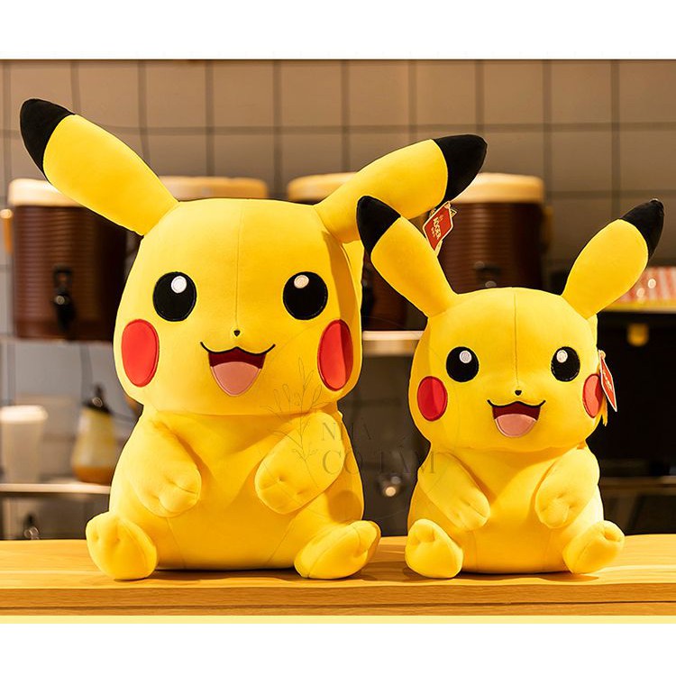 Thú Nhồi Bông Pikachu Siêu Độc Lạ Dê Thương - Siêu Mềm Mại Đáng Yêu