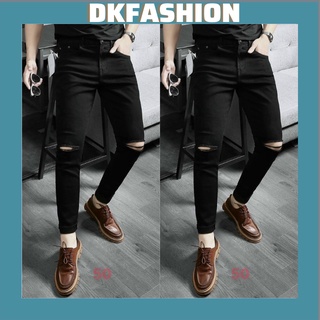 [FREE_SHIP]Quần Jean Nam Rách Nhiều Mẫu Mới Nhất 2021 DKFASHION