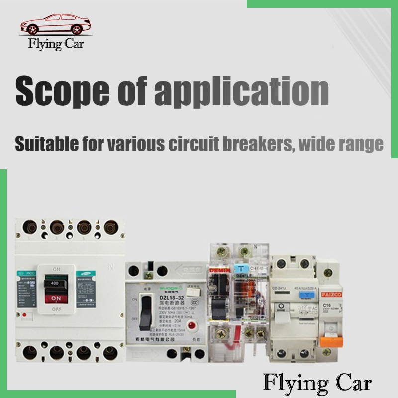 [Lzdjfmy2] Cầu Dao Khóa Đa Năng Màu Đỏ Với Vít Xoắn