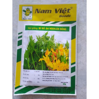 Hạt giống bí đỏ ăn bông, ngọn