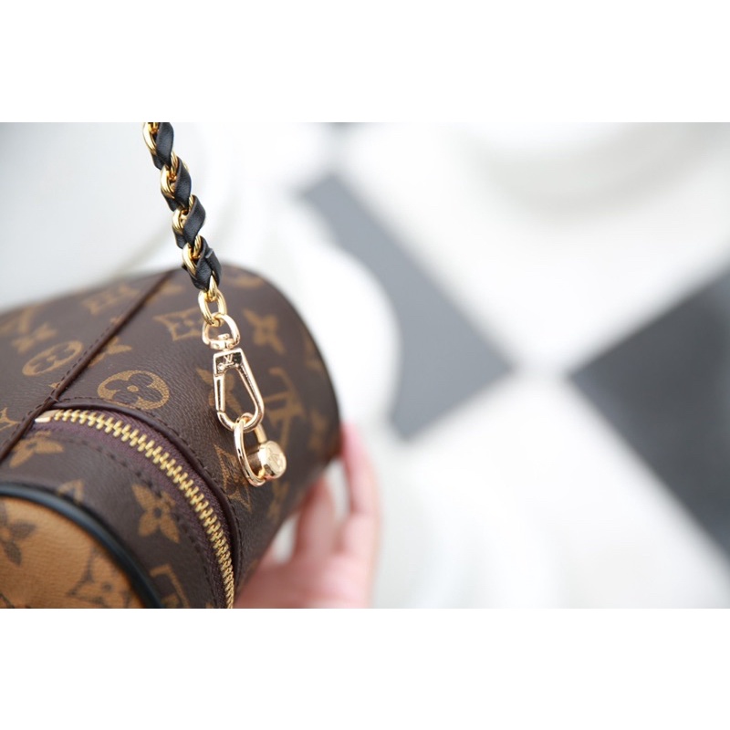 TÚI L—V VANITY SPSL FULLBOX NAM CHÂM 2 LỚP