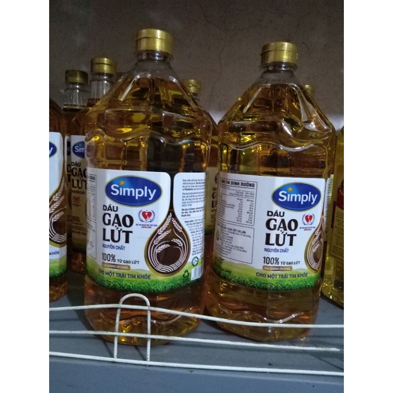 Dầu gạo Simply 2l