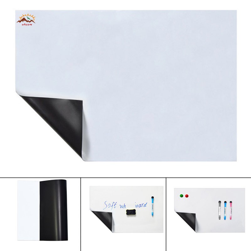Bảng trắng ghi chú từ tính gắn tủ lạnh khổ A3 A4