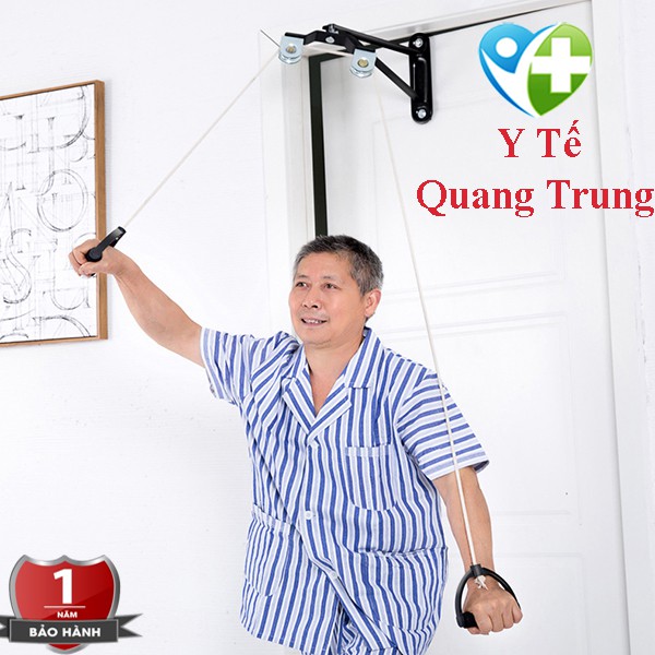 🎁Bảo Hành 12 Tháng🎁 Bộ Ròng Rọc 2 Bánh Tập Khớp Vai Cho Người Bệnh