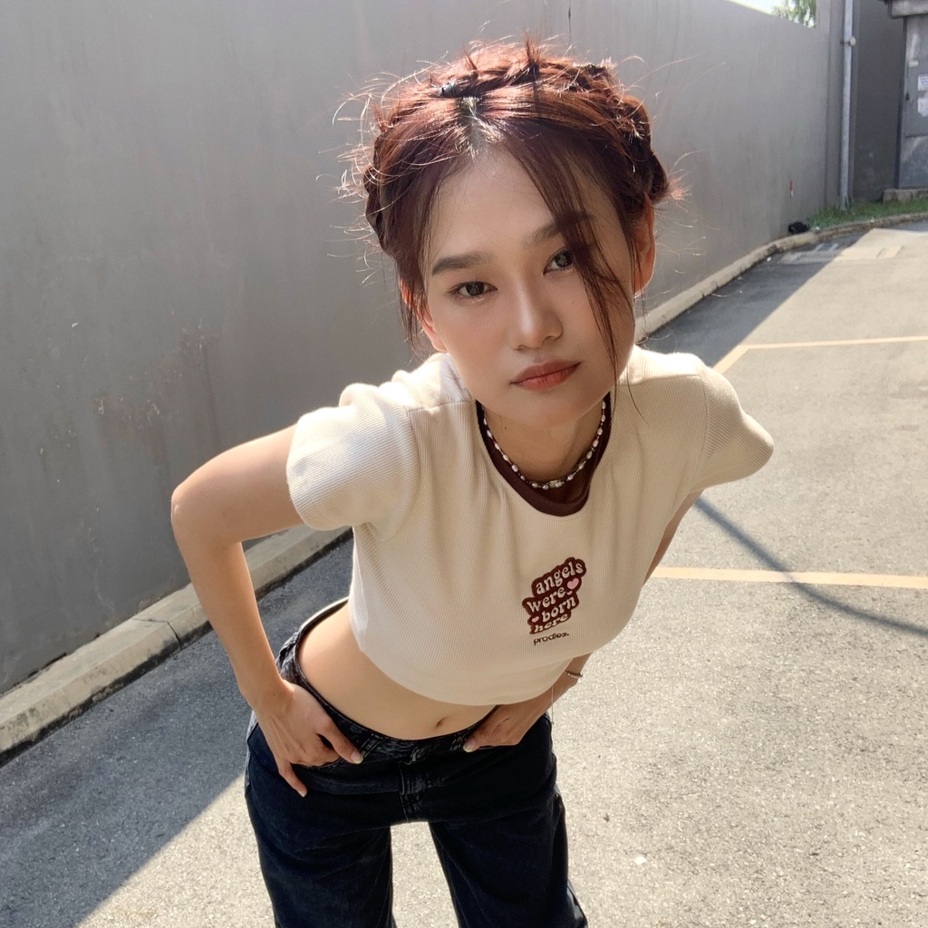 Áo Croptop Ôm PRADIES Sweet Honey