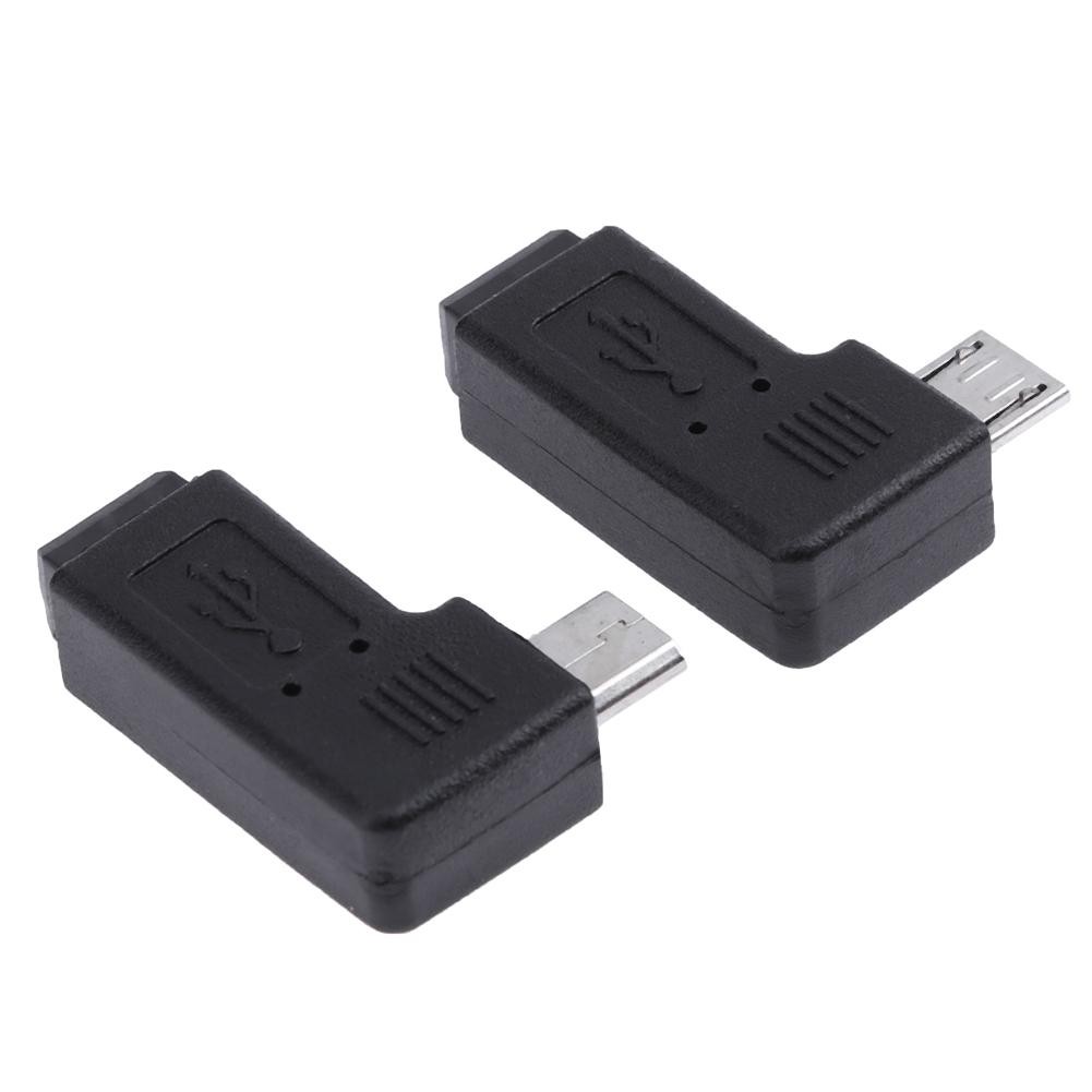 Bộ 2 Đầu Chuyển Đổi Mini Usb Female Sang Micro Usb 90 Độ Sllxg 1.13